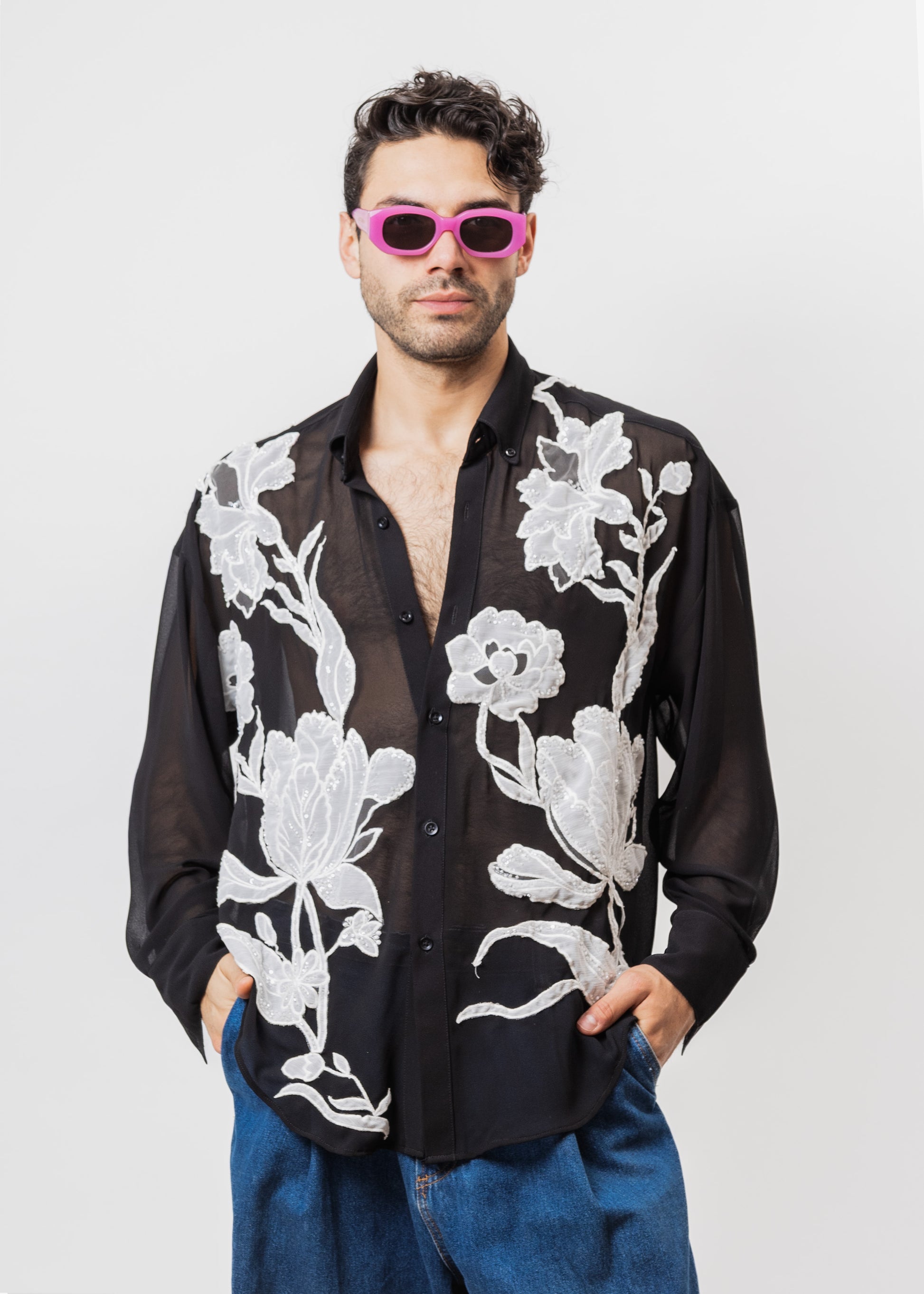 CAMISA GASA CHIFFON VETRATE