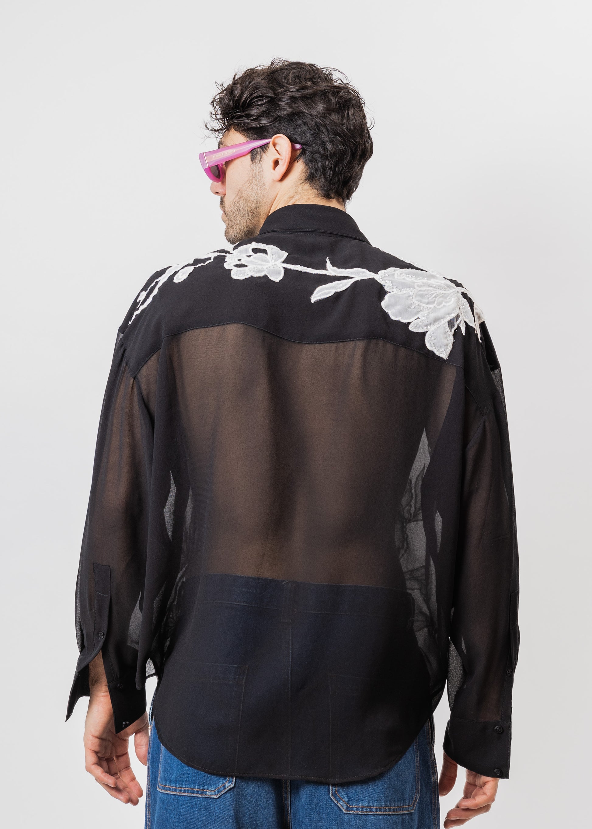 CAMISA GASA CHIFFON VETRATE