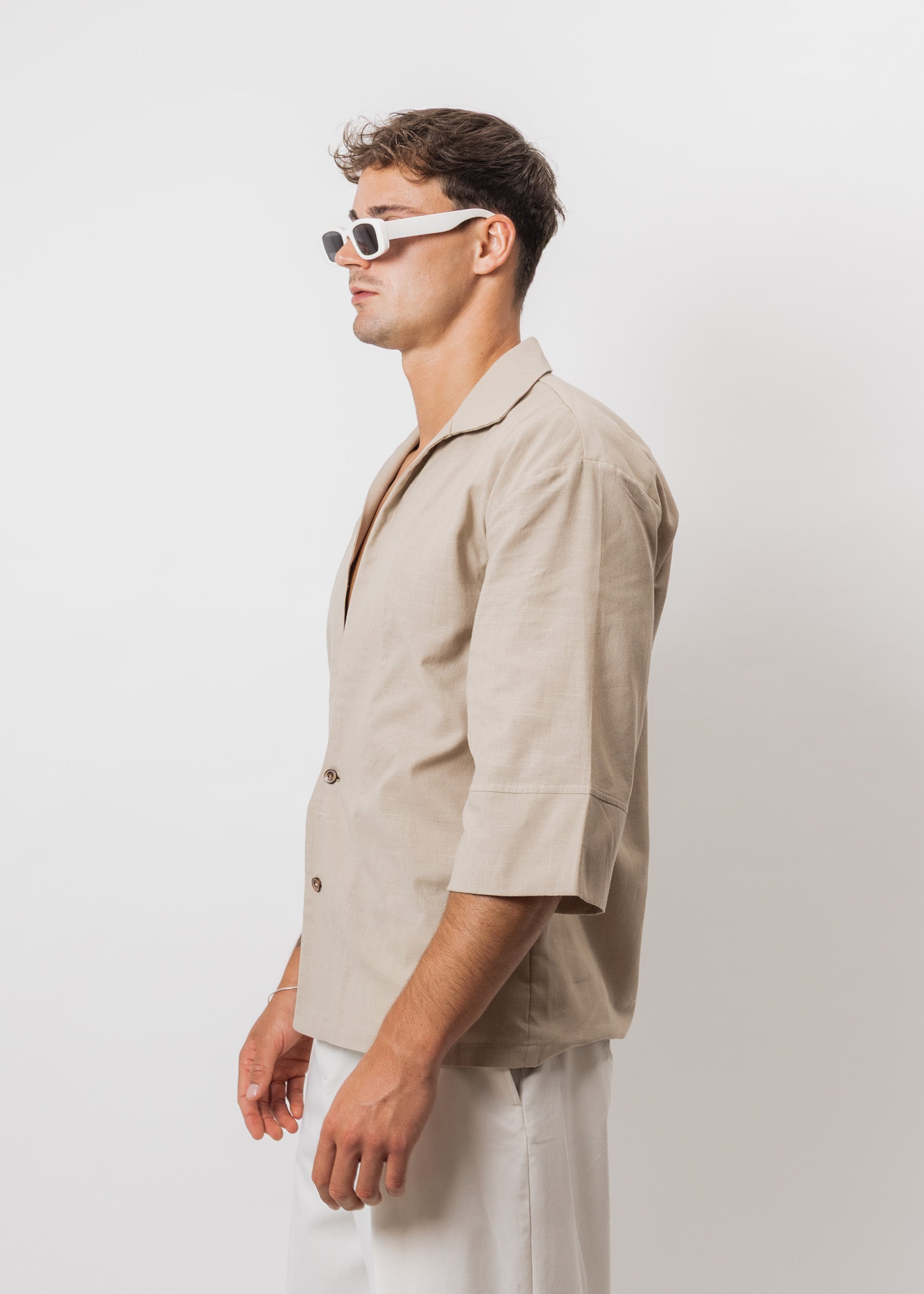 CAMISA  100% LINO  MILANO