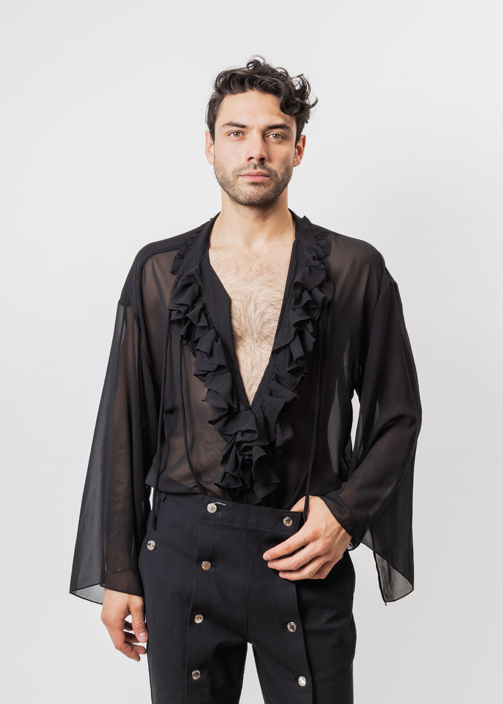 CAMISA GASA ESCAROLA