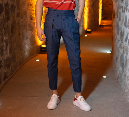 Dark denim Pinzette Trousers