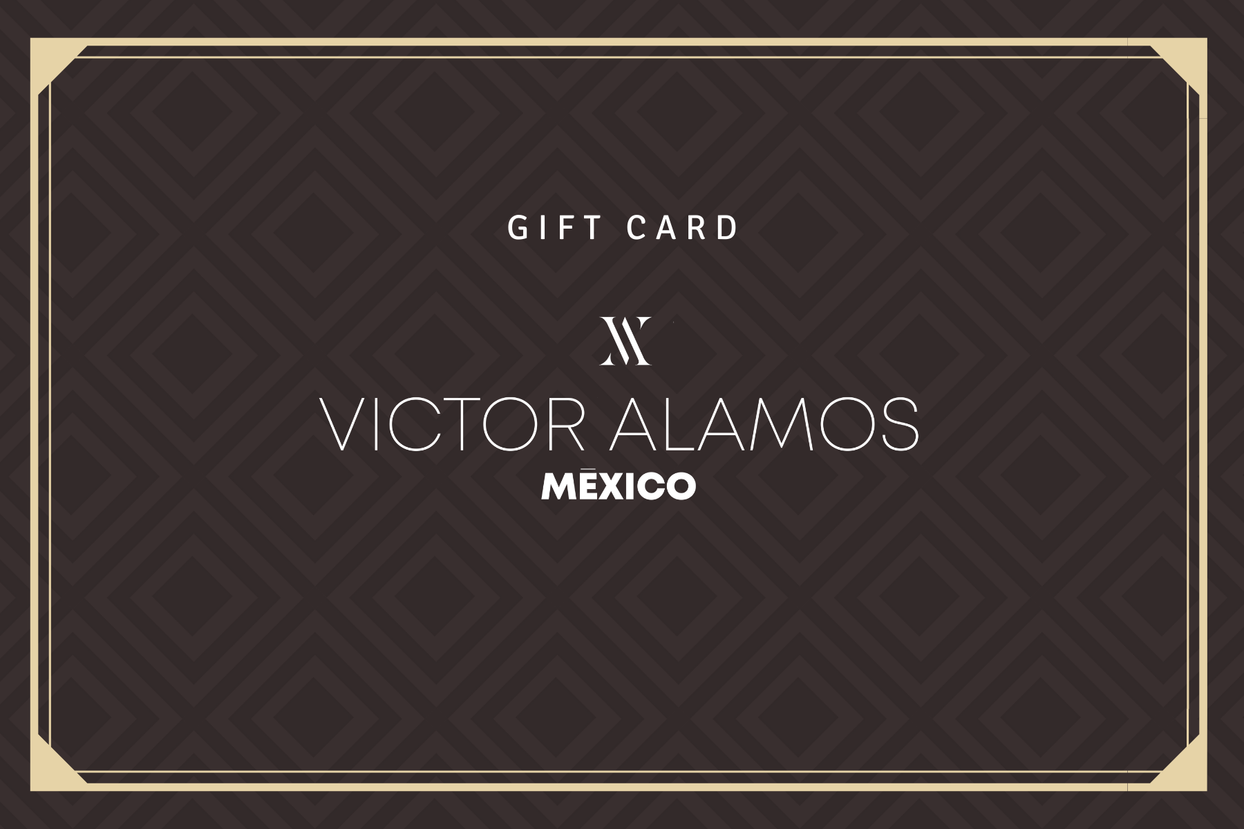Victor Alamos Gift Card