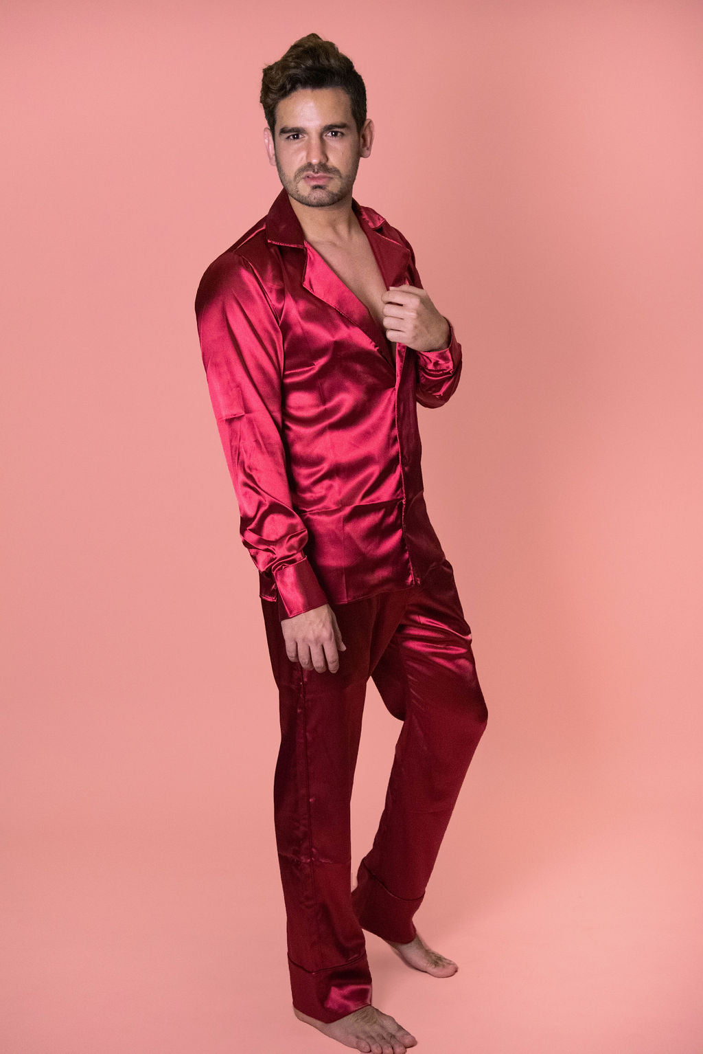 V-Cut Silk Him