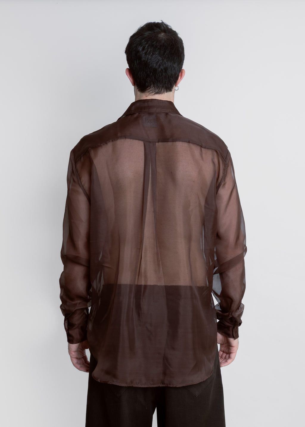 CAMISA ORGANZA OVERSIZE