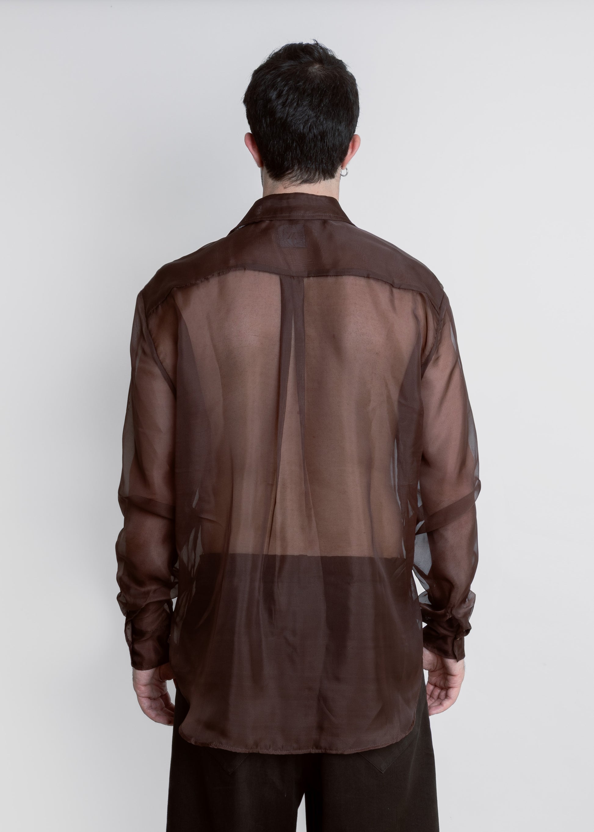 CAMISA ORGANZA OVERSIZE