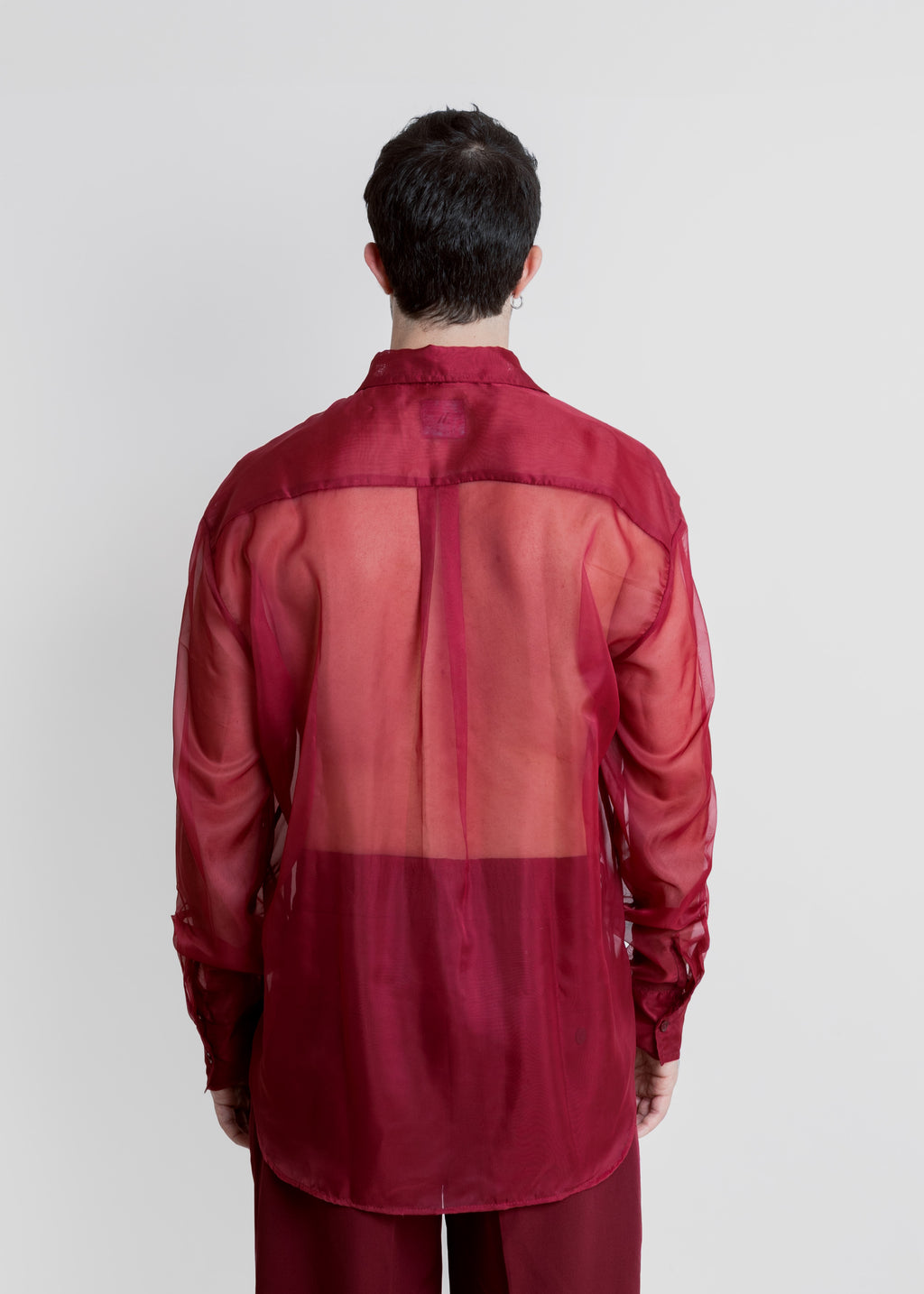 CAMISA ORGANZA OVERSIZE