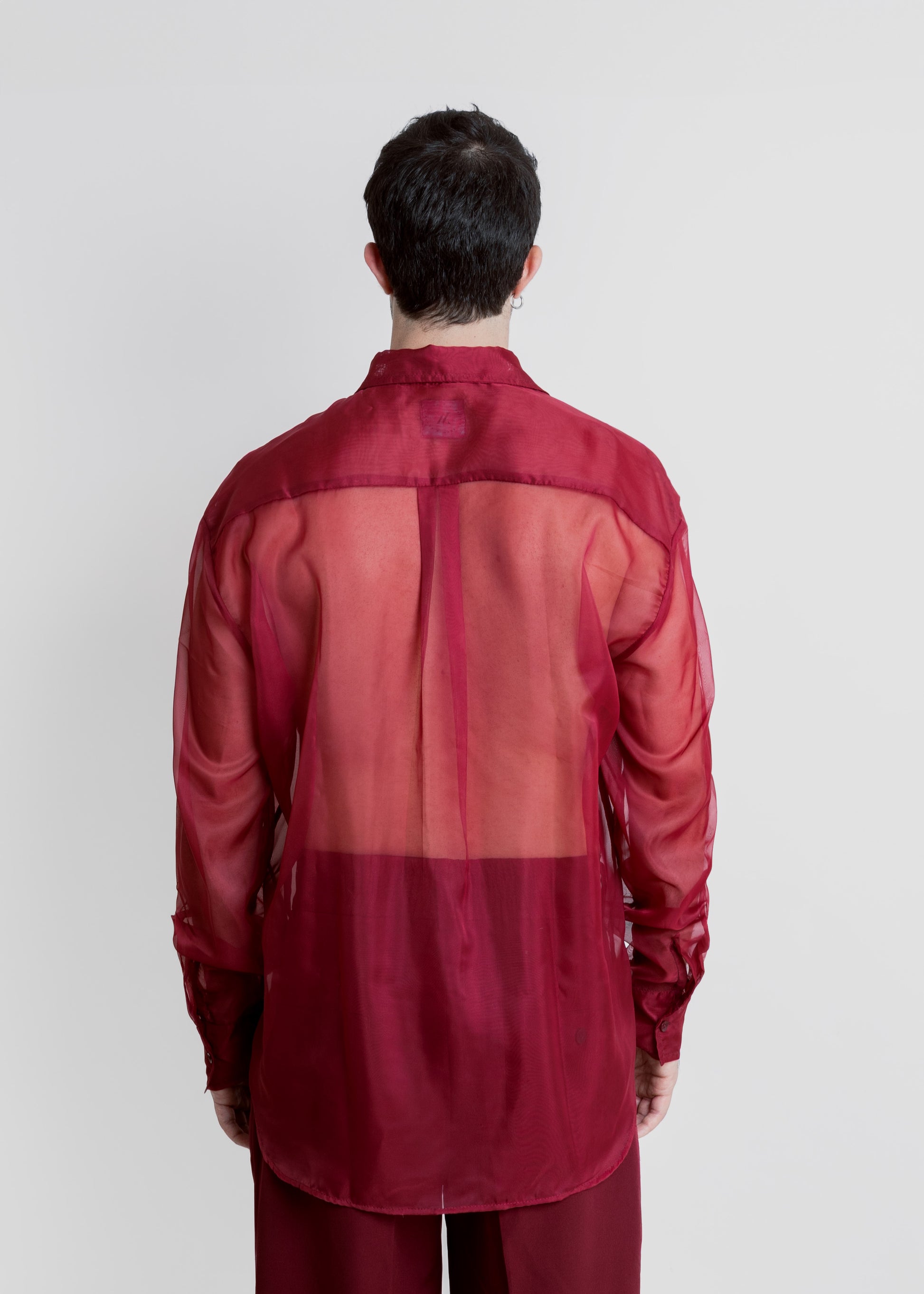 CAMISA ORGANZA OVERSIZE