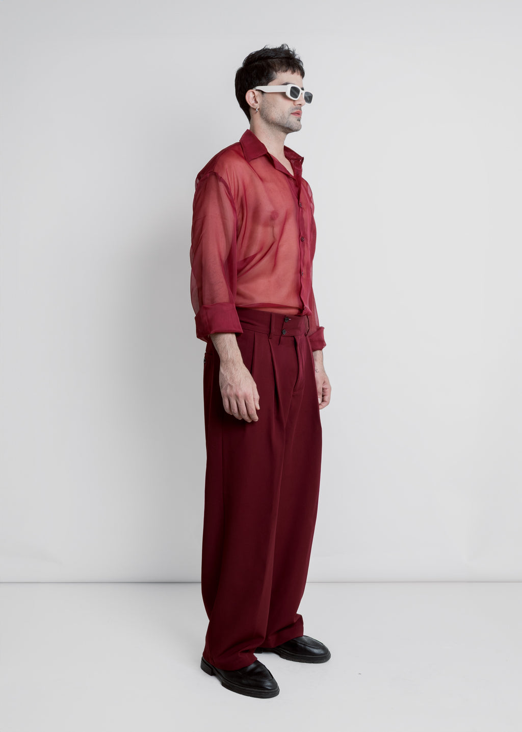 PANTALÓN DRITTO VINO