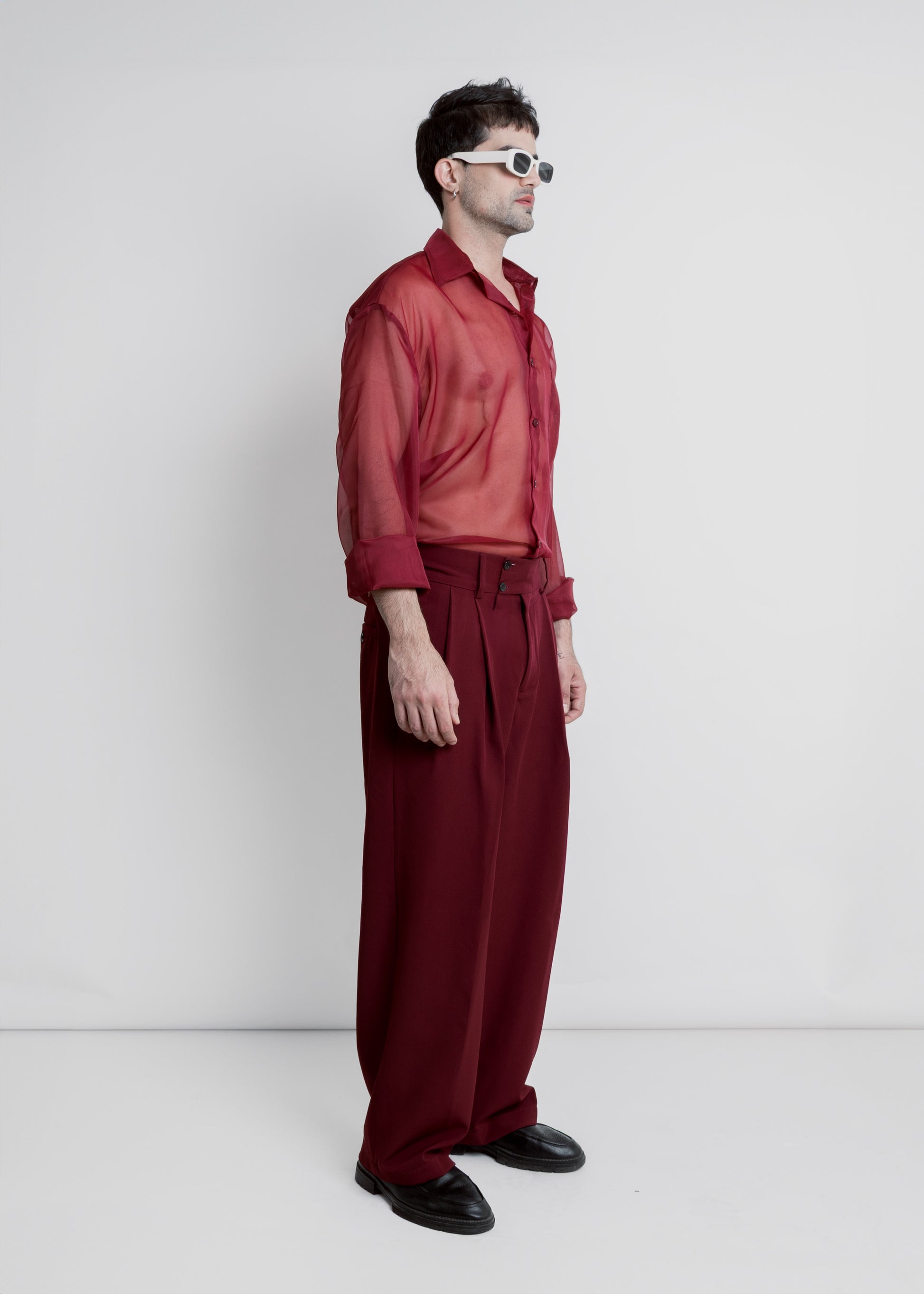 PANTALÓN DRITTO VINO