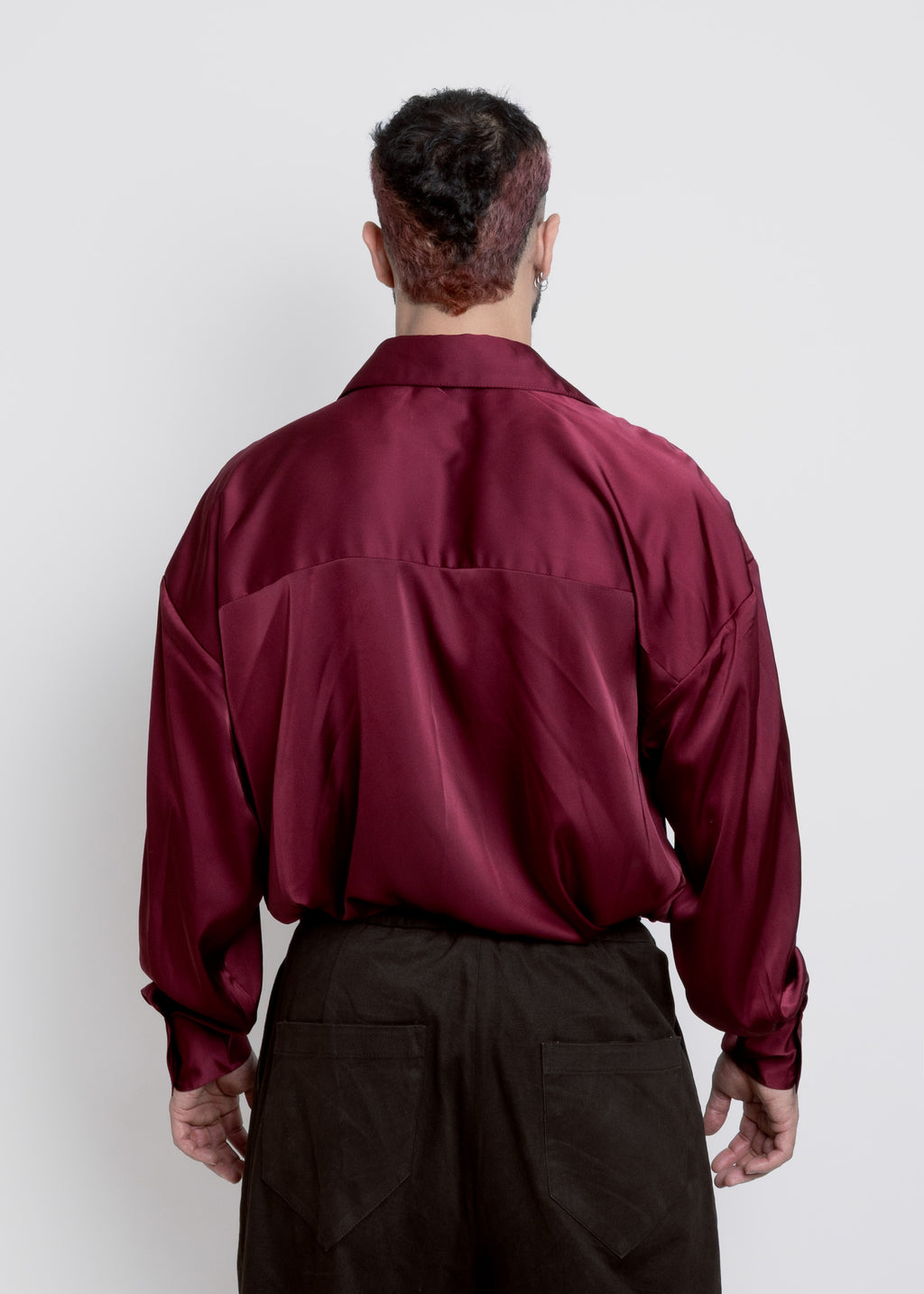 CAMISA SEDA PUENTE BROMELIA