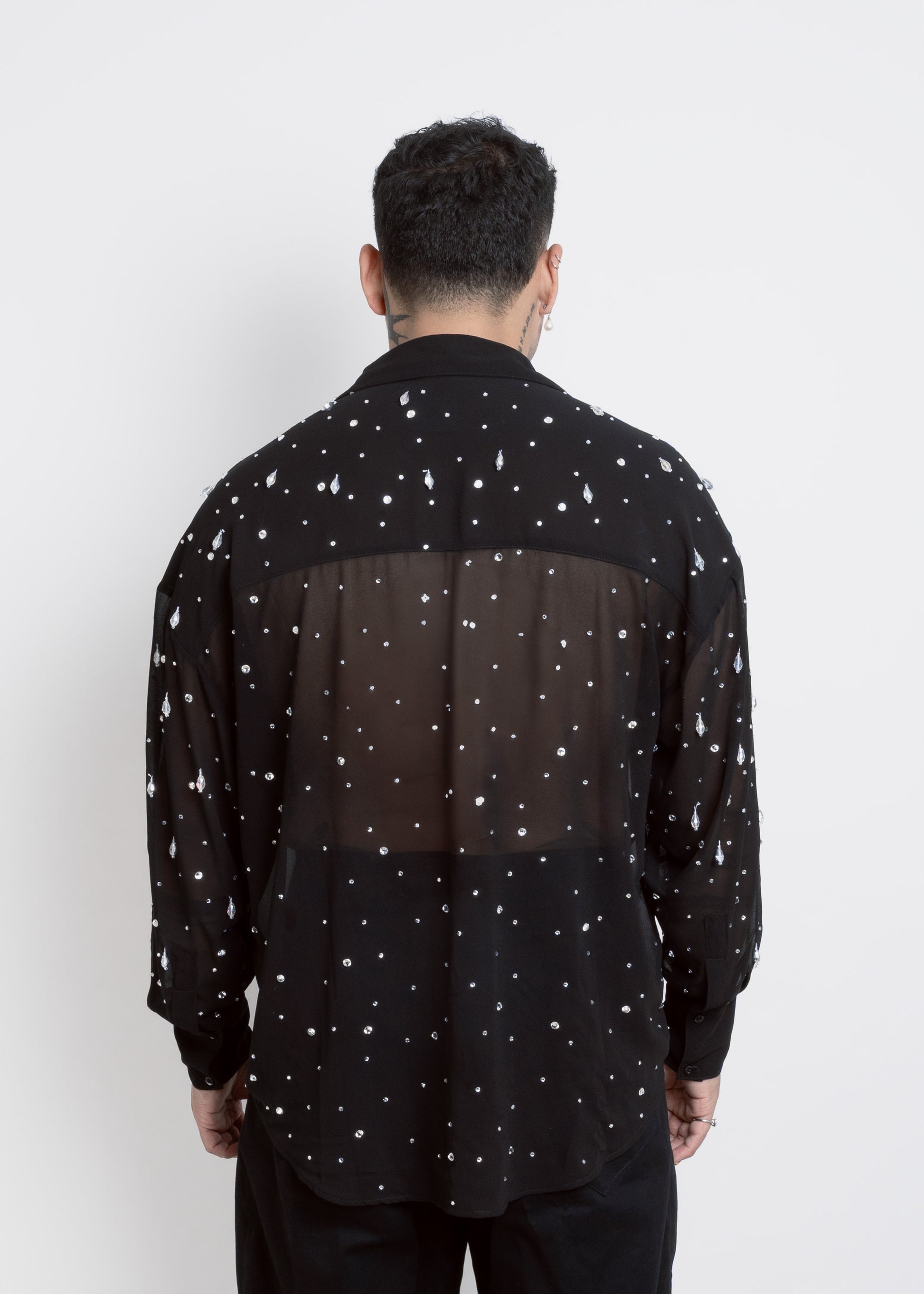 CAMISA CON CRISTALES