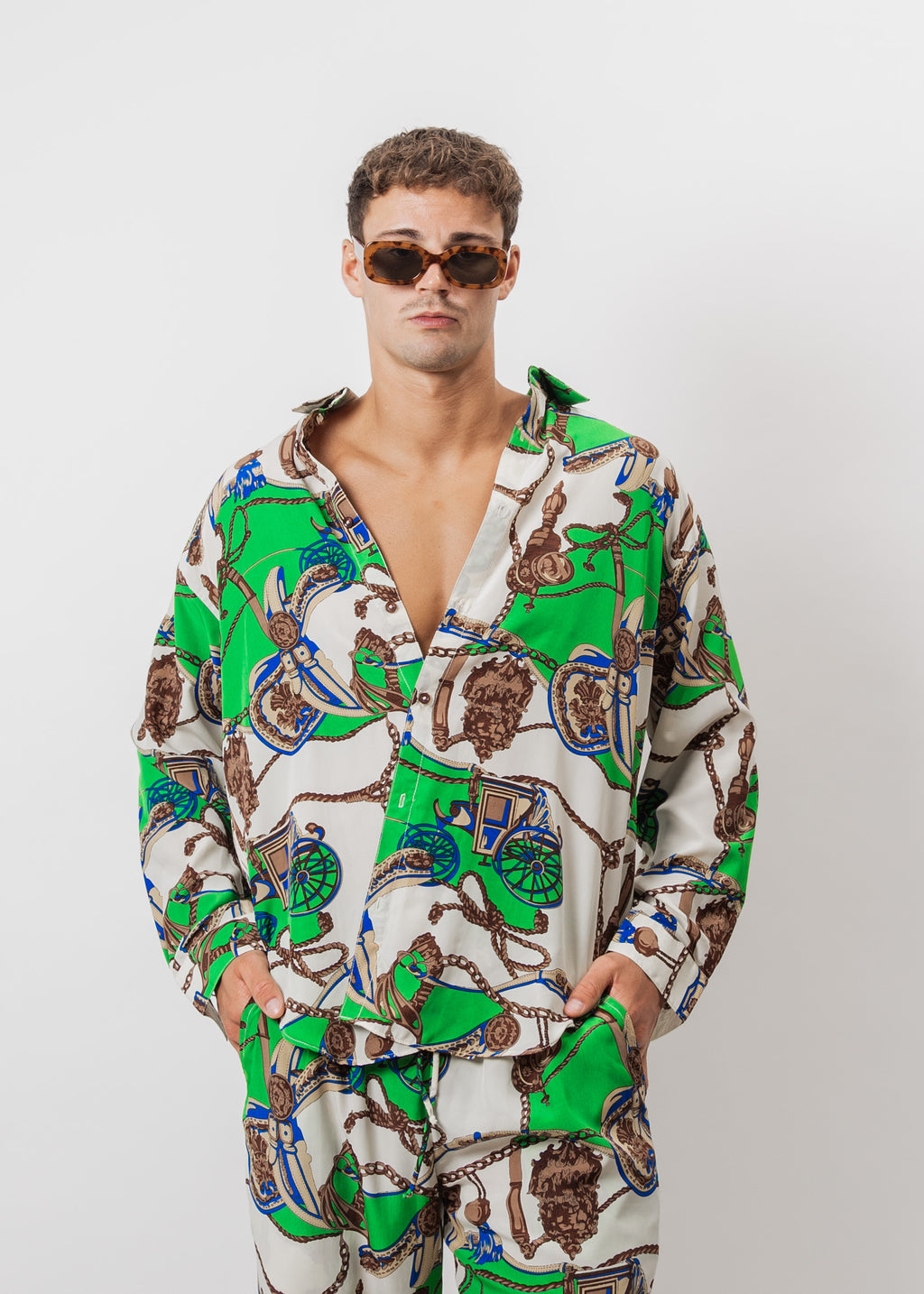 SET COWBOY PRINT  VISCOSA