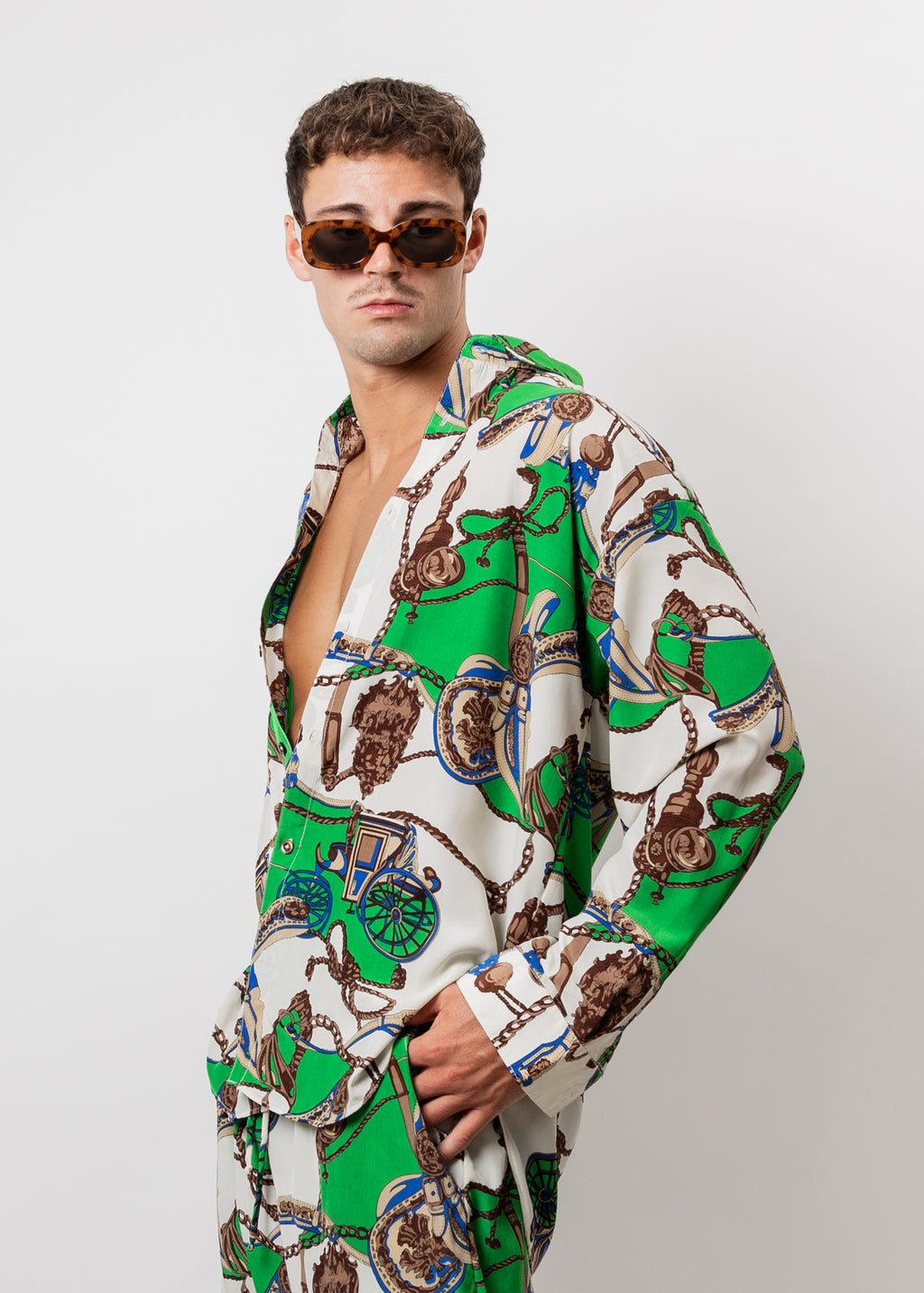 SET COWBOY PRINT  VISCOSA