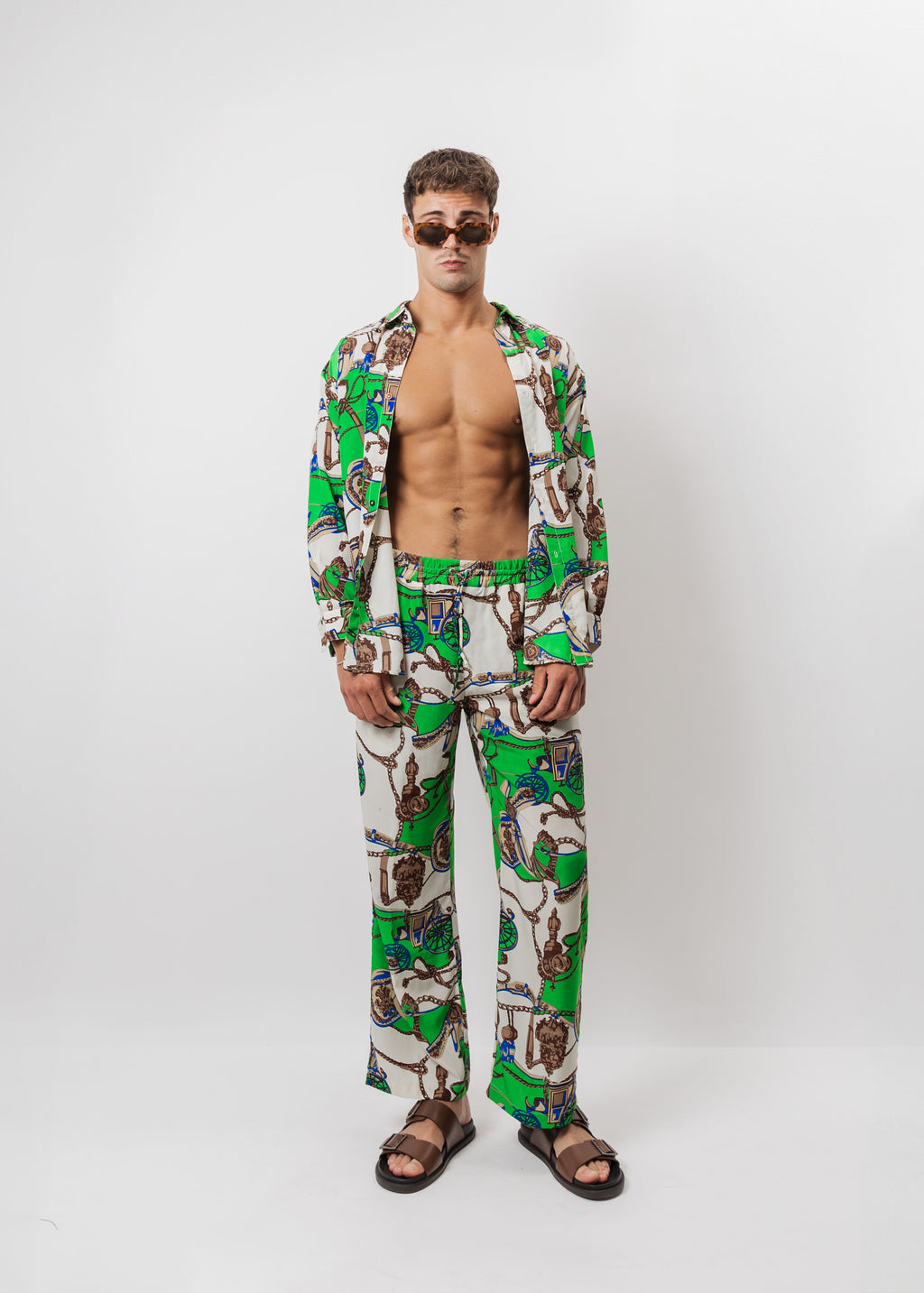 SET COWBOY PRINT  VISCOSA