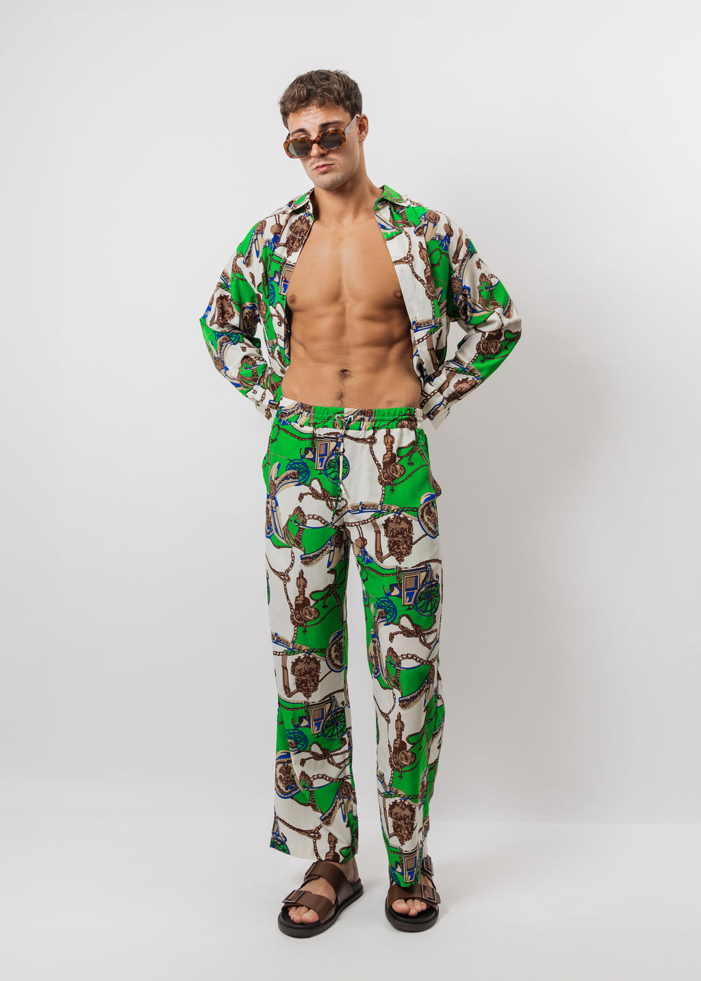 SET COWBOY PRINT  VISCOSA