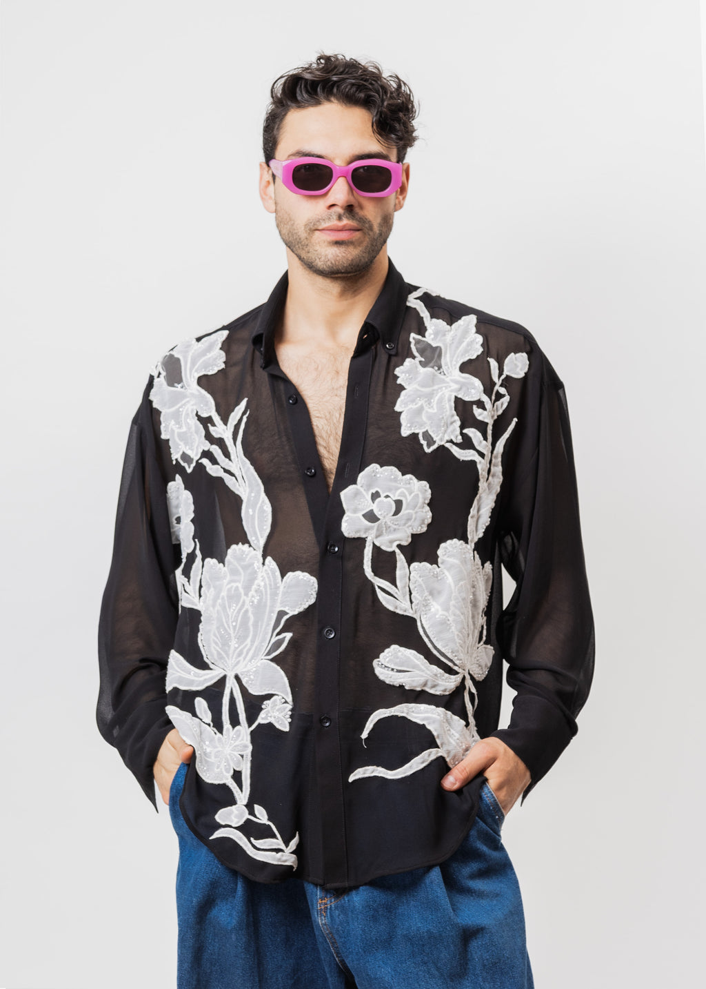 CAMISA GASA CHIFFON VETRATE