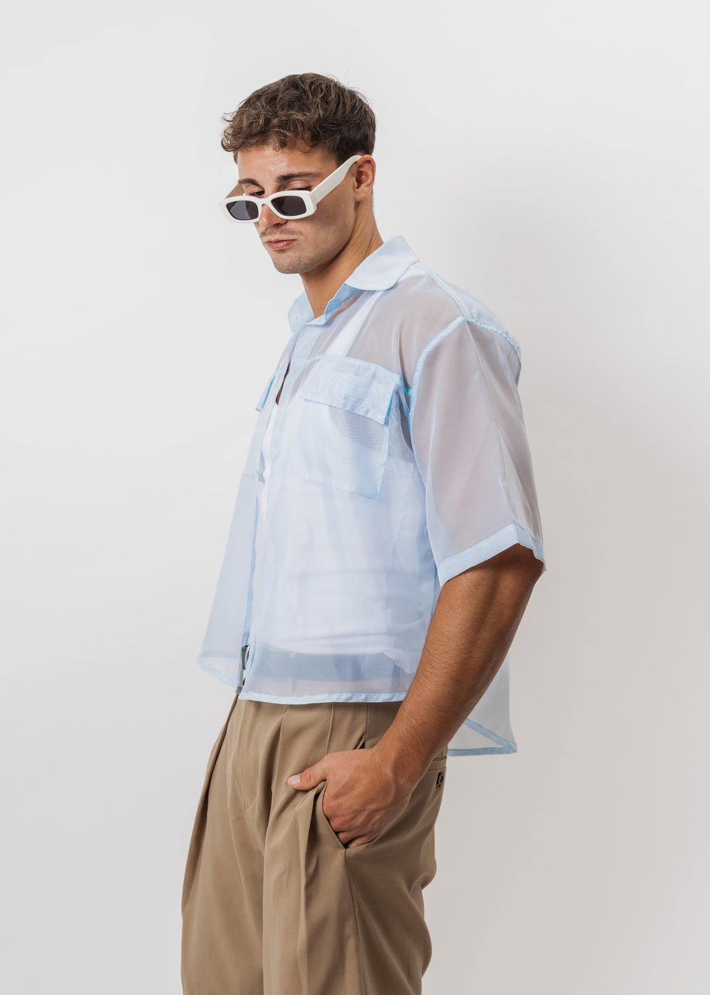 CAMISA ORGANZA BOX CUT