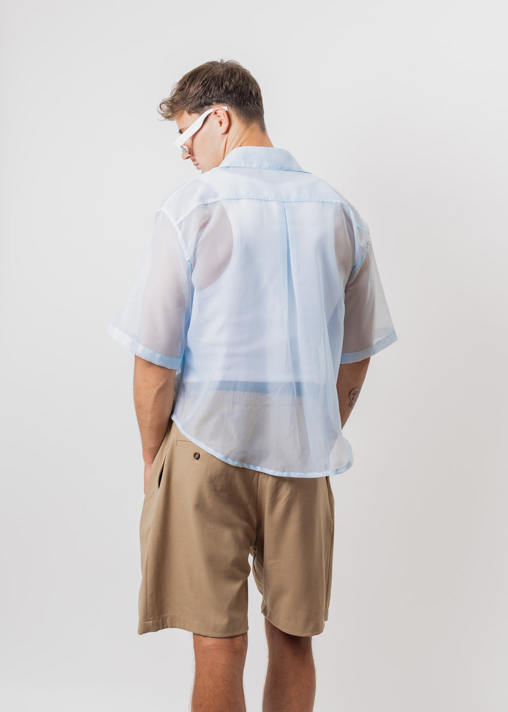 CAMISA ORGANZA BOX CUT
