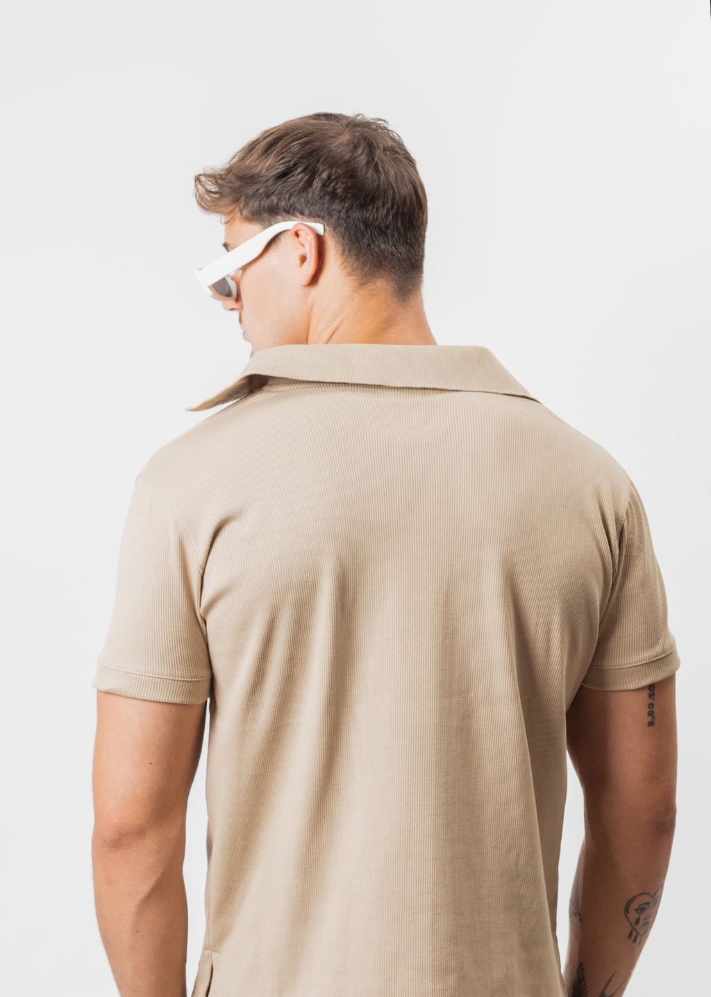 POLO SCOLLATO  100% ALGODÓN