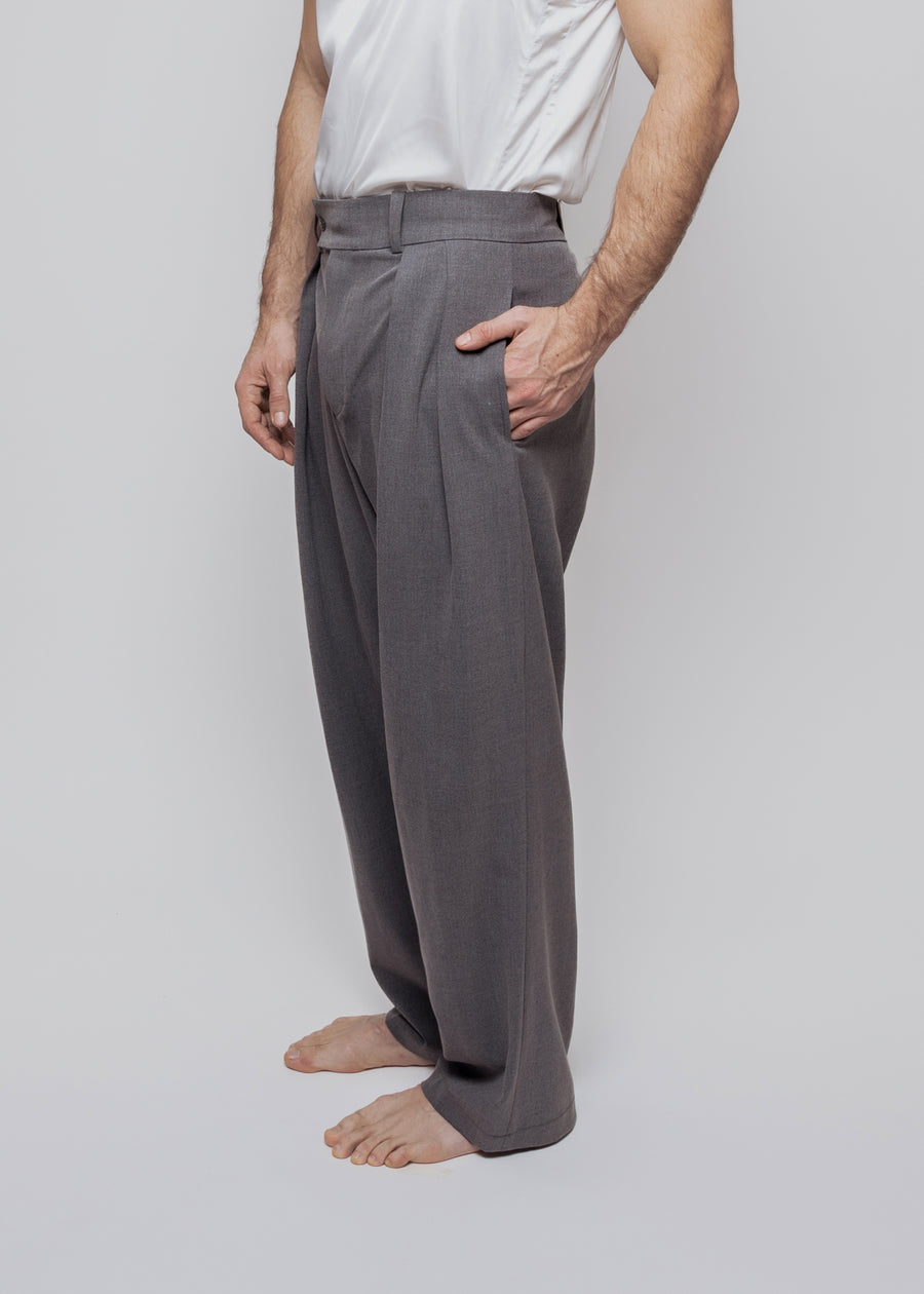 Extrabaggy Pants Gris Oxford