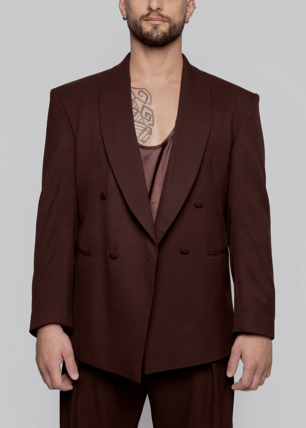Shawl Blazer Chocolate