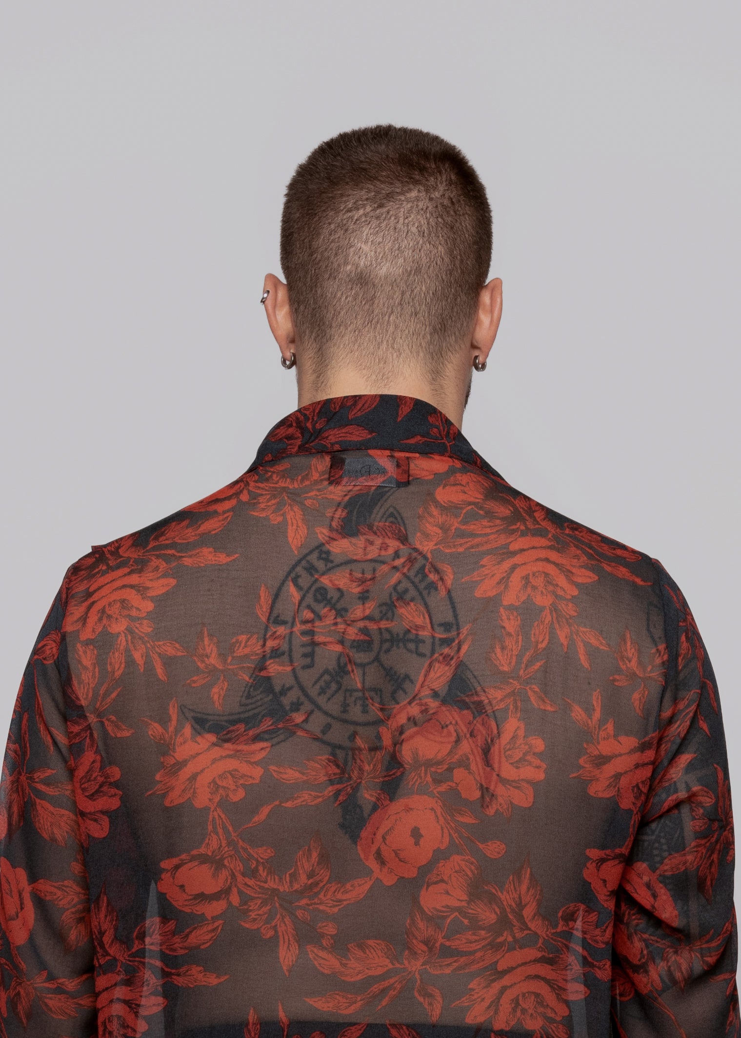 Drappeggio Floral Shirt