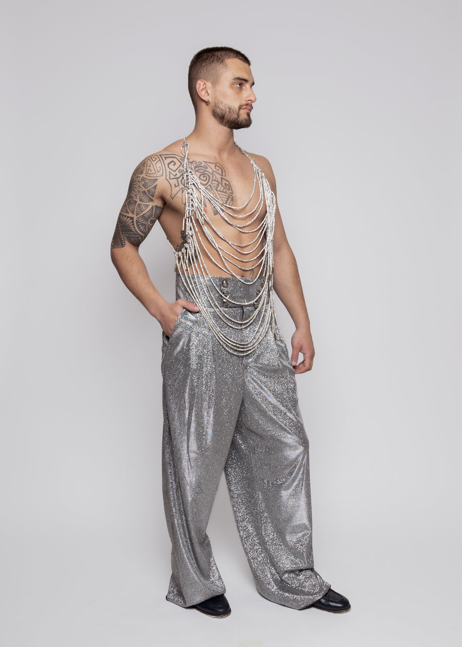 Galaxy Cholo Pants Silver