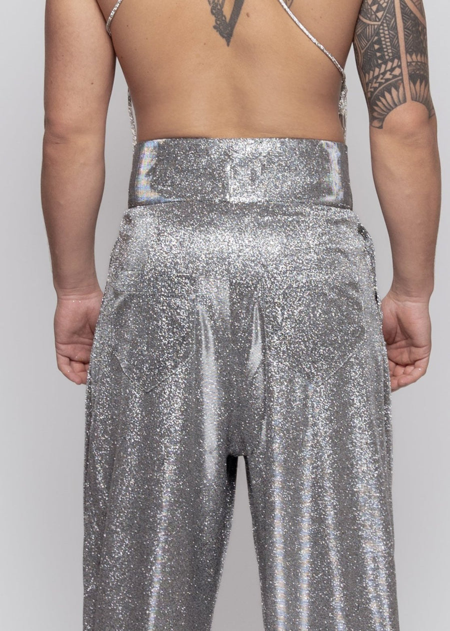 Galaxy Cholo Pants Silver