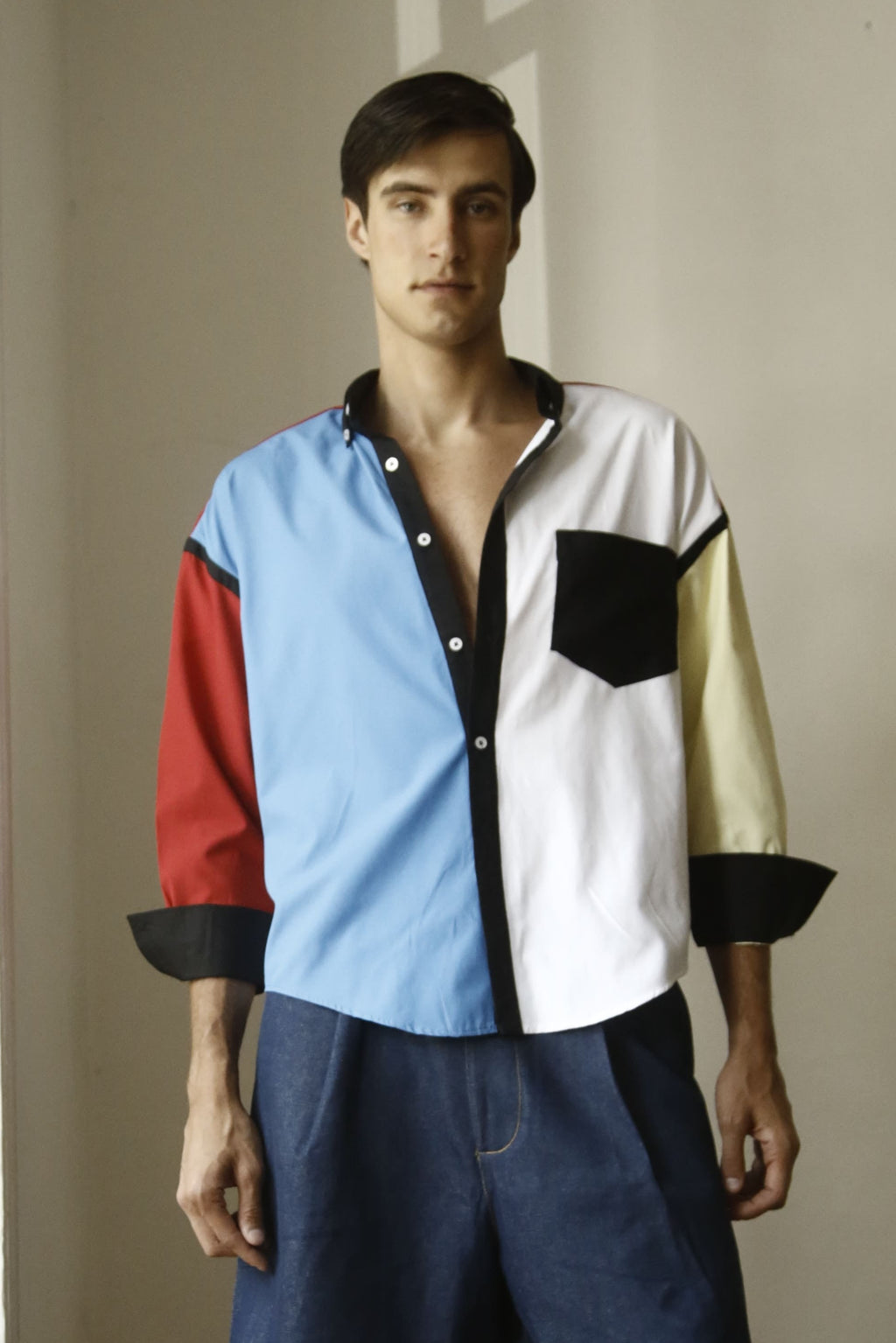 CAMISA MONDRIAN ALGODÓN