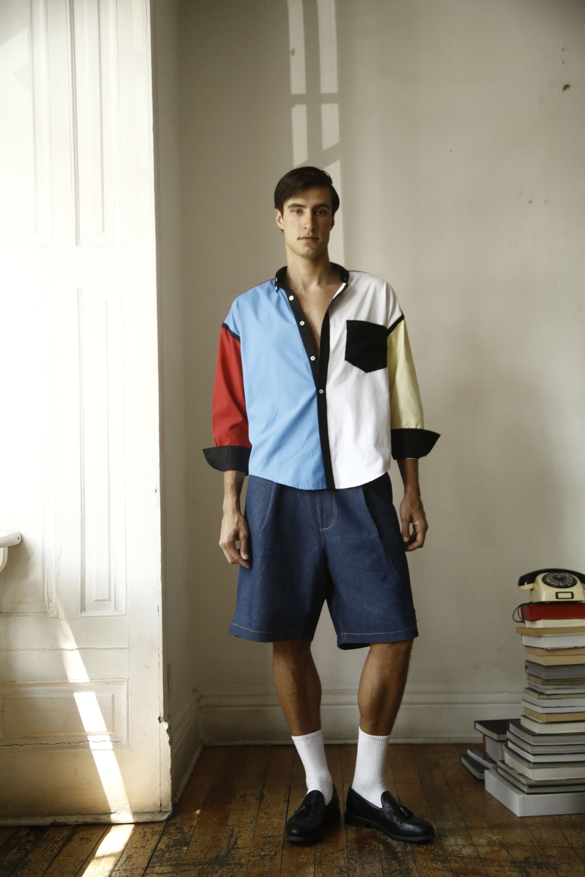 CAMISA MONDRIAN ALGODÓN