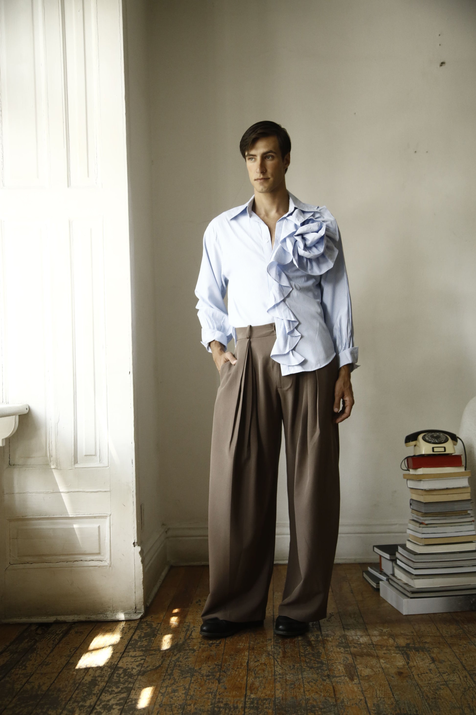 CAMISA FLOR OLANES