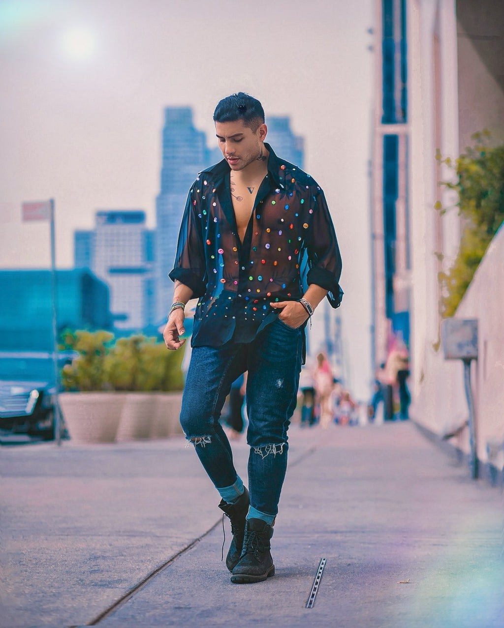 CAMISA BEDAZZLE