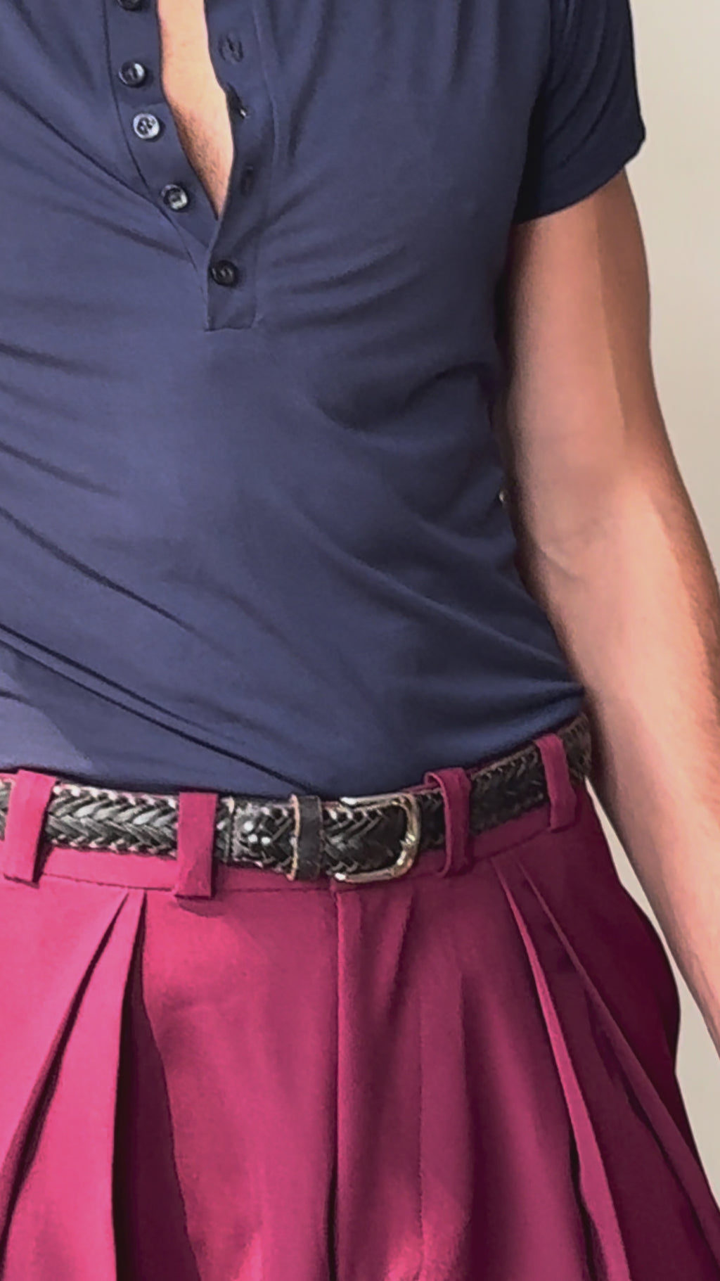 PANTALÓN VINO