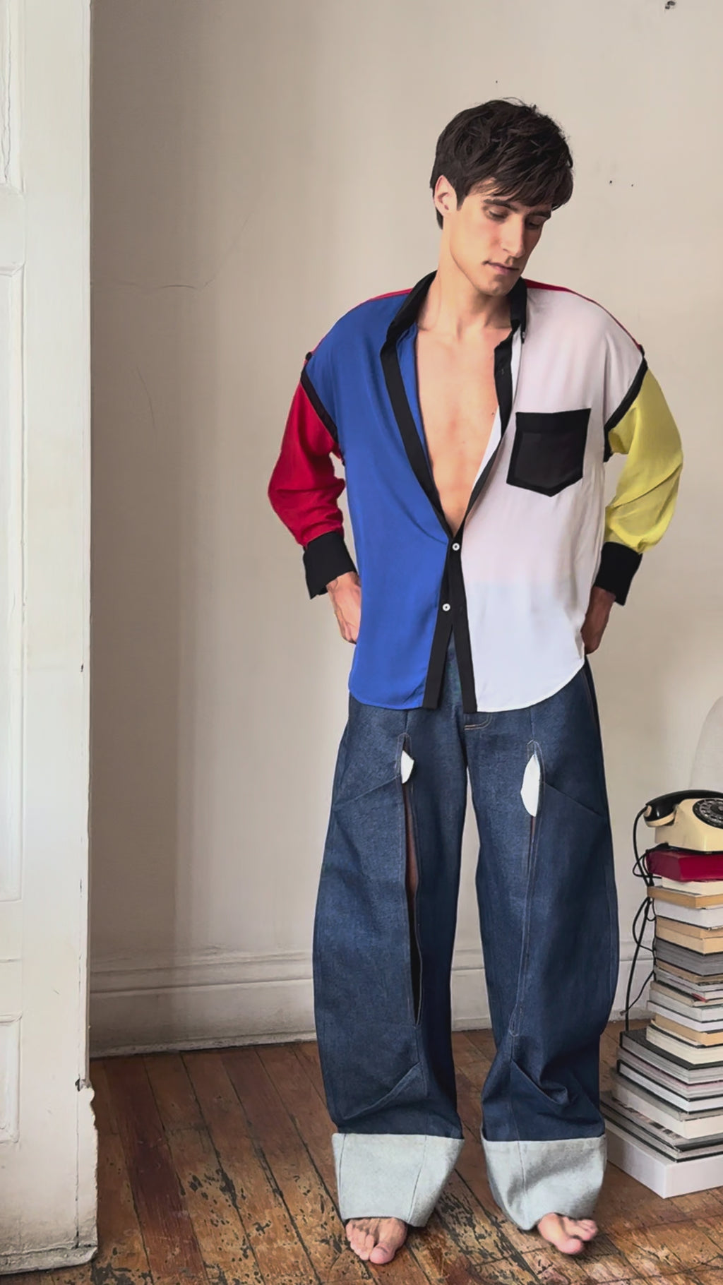 CAMISA MONDRIAN GASA