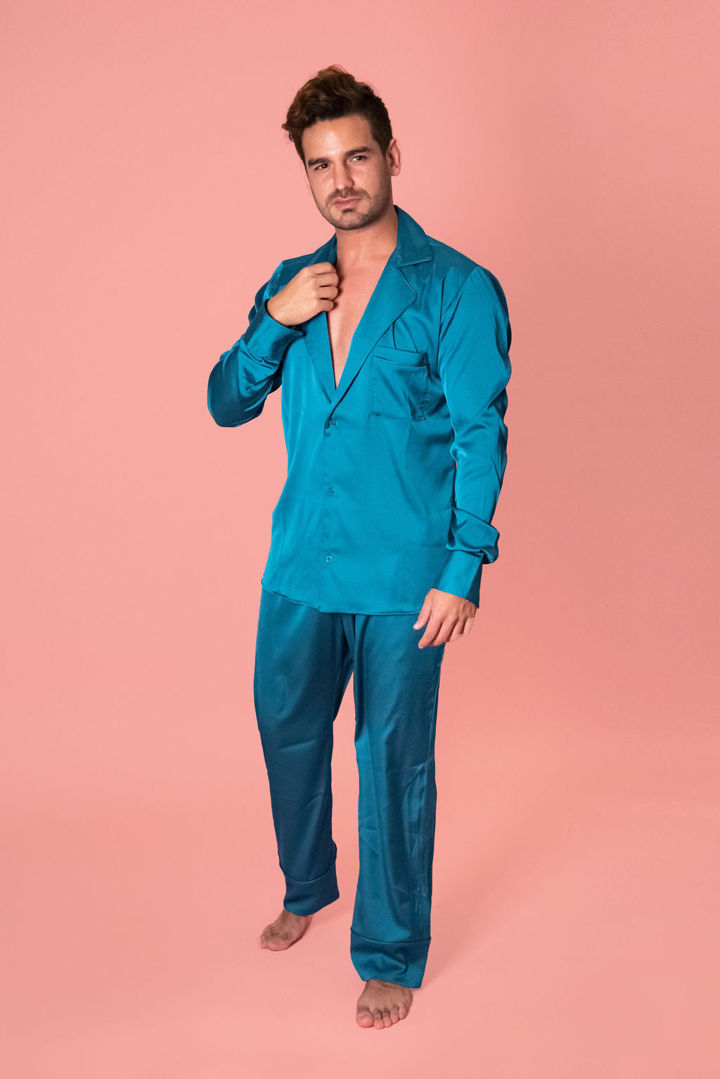 V-Cut Silk Him