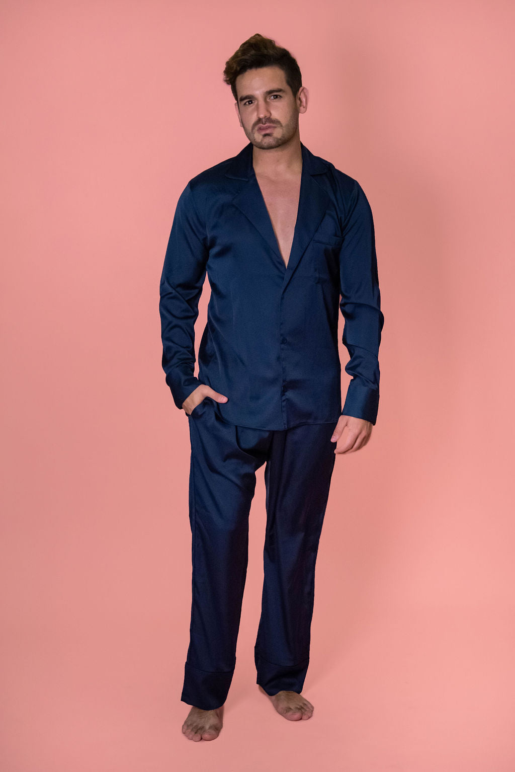 V-Cut Silk Him